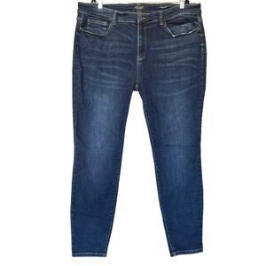 Judy Blue High Rise Skinny Fit Jeans Womens Size 22W #JB82110DK